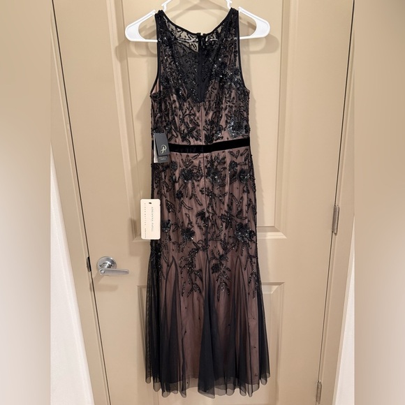 New $279 Adriana Papell Embellished Dress NEW! Size 2 - Picture 5 of 10